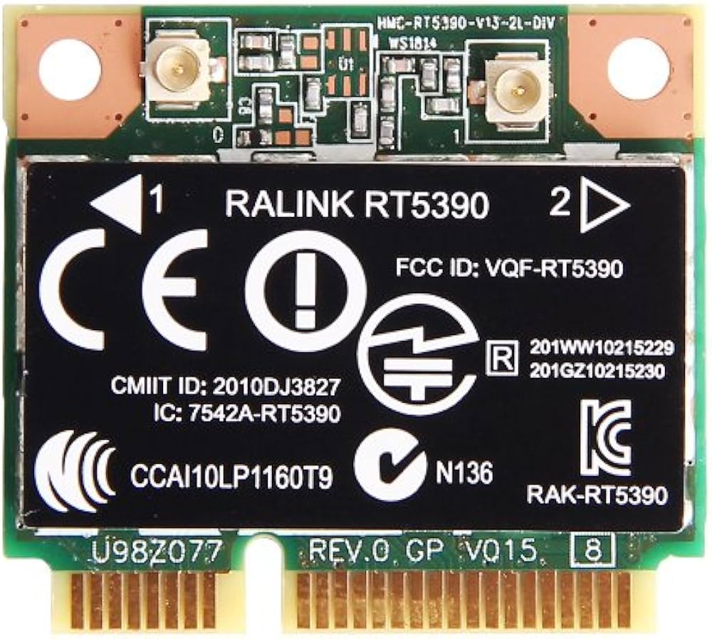 Scheda WiFi Atheros AR5B95 802.11b/g/n Mini PCI-E Wireless Notebook