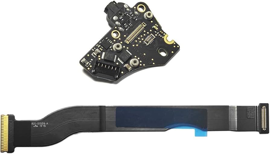 Jack Audio Cuffie MacBook Air A1932 13 Retina 2018 Flex Cable Board Ricambio Originale