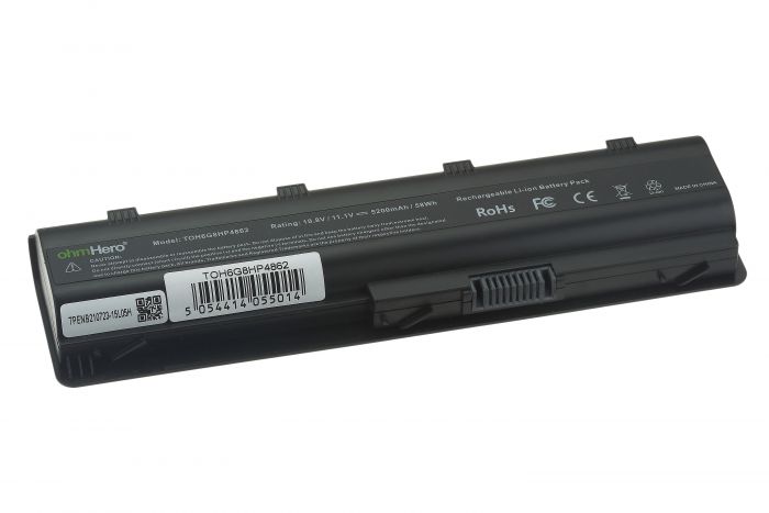 Batteria Notebook 10.8V 11.1V 5200mAh Compatibile HP Compaq 593554-001