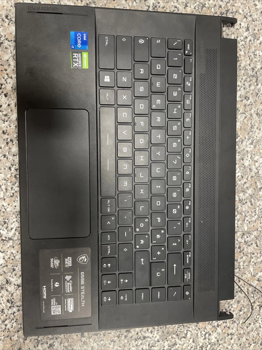 Scocca Superiore MSI Stealth 15M con Supporto Tastiera