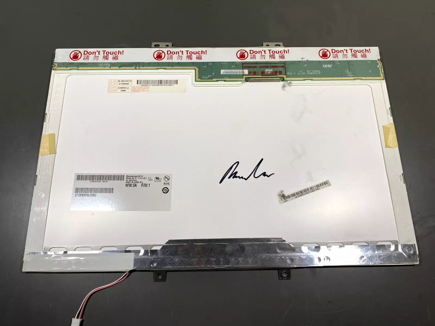 Schermo Display 15.4 B154EW02 V.7