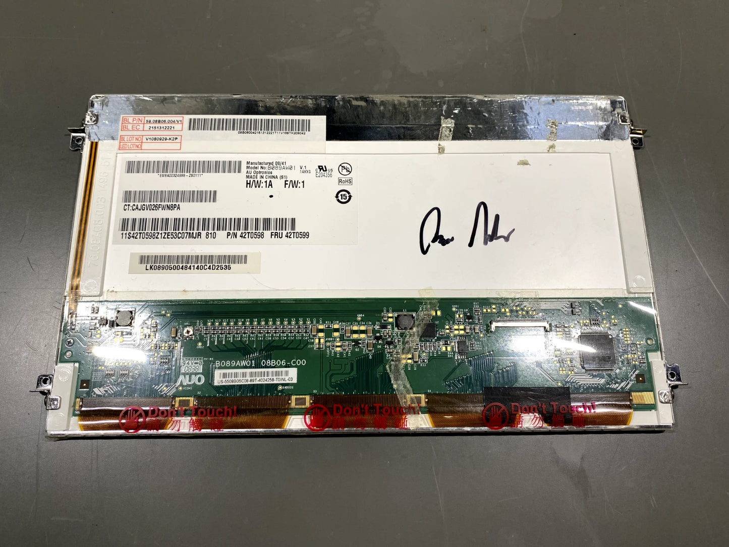 LCD LED 8,9" per netbook AU Optronics B089AW01 V.1 Schermo monitor VIDEO